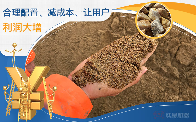建筑用砂配置的機(jī)制沙石設(shè)備一套多少錢，附現(xiàn)場案例視頻